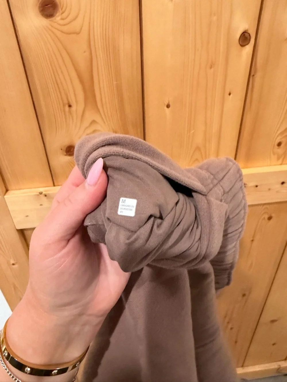 LULULEMON Women’s Scuba Mid-Rise Oversized Jogger - Taupetastic Medium